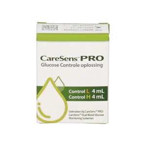 CareSens PRO Controlevloeistof – Voor Betrouwbare Glucosemetingen