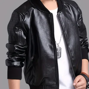 KIAN - Stoere jongensjas met opstaande kraag en rits