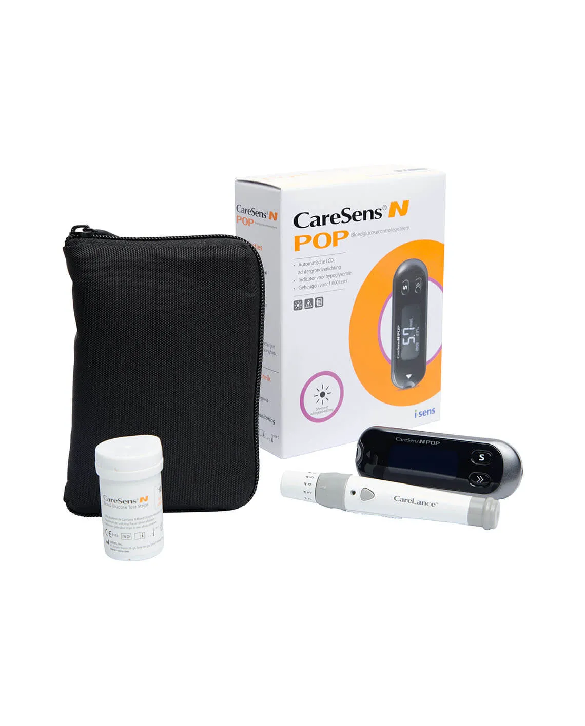 CareSens N POP Glucosemeter Startpakket – Snel en Betrouwbaar Bloedglucose Meten - Afbeelding 3