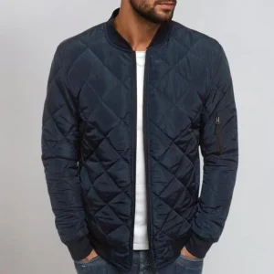 NOVA - Gewatteerde bomberjas voor heren met een moderne look
