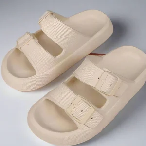 Comfortabele Dubbelsponzen Instapslippers voor Dames – Aedan